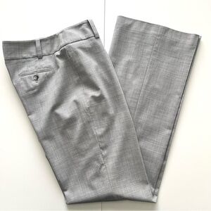 Ann Taylor Women’s Gray Margo Stretch Lined Trousers Size 10L